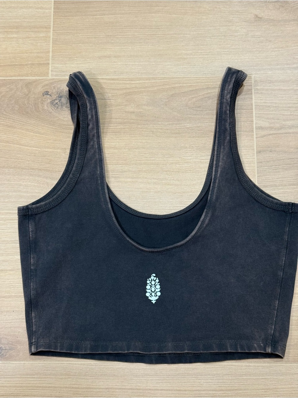 FP Movement by Free People Black Scoop Crop Tank